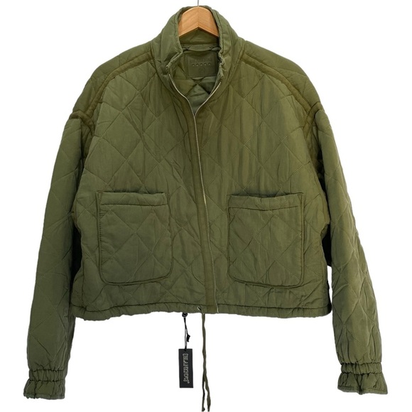 Blank NYC Cropped Quilted Jacket - Picture 1 of 11